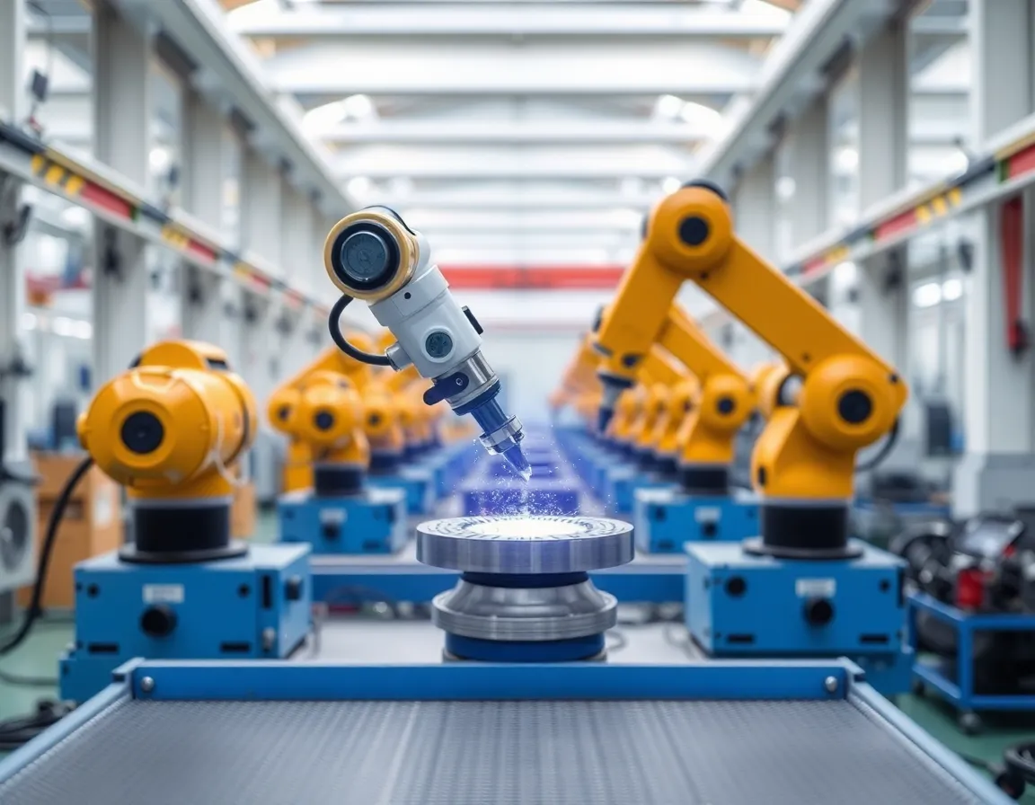 Precision & Speed: China AI Robotics Machining Factory