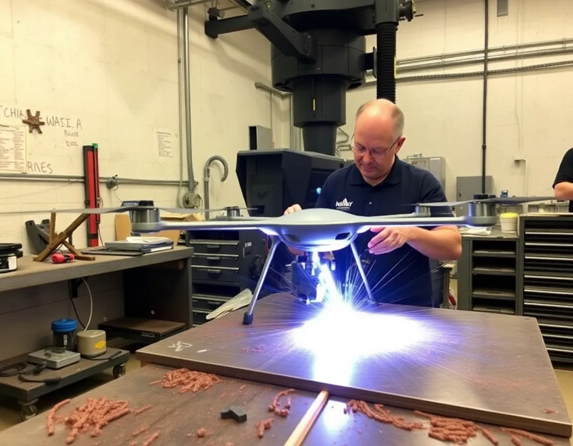 Precision UAV Components Machining – Expert Craftsmanship