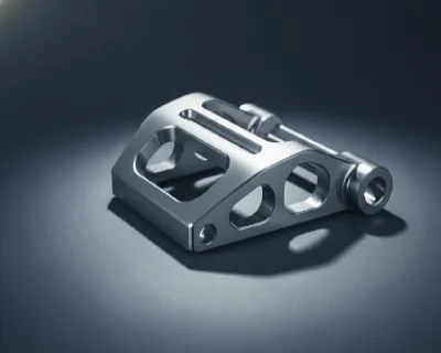 Titanium Race Car Suspension Bracket