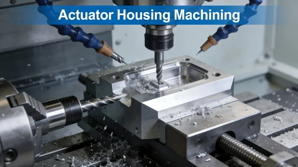 Actuator Housing Machining Precision Cnc For Aerospace And Robotics 1024x575