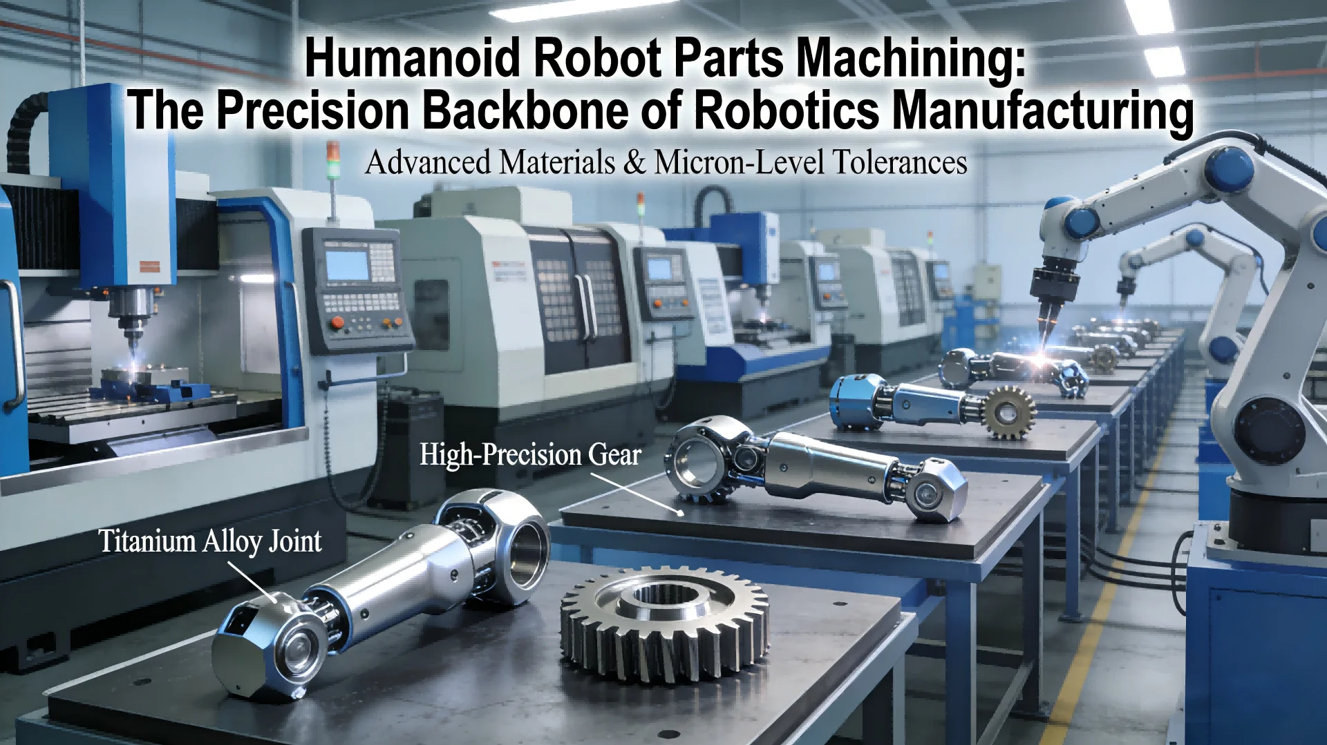 Humanoid Robot Parts Machining:The Precision Backbone of Robotics Manufacturing