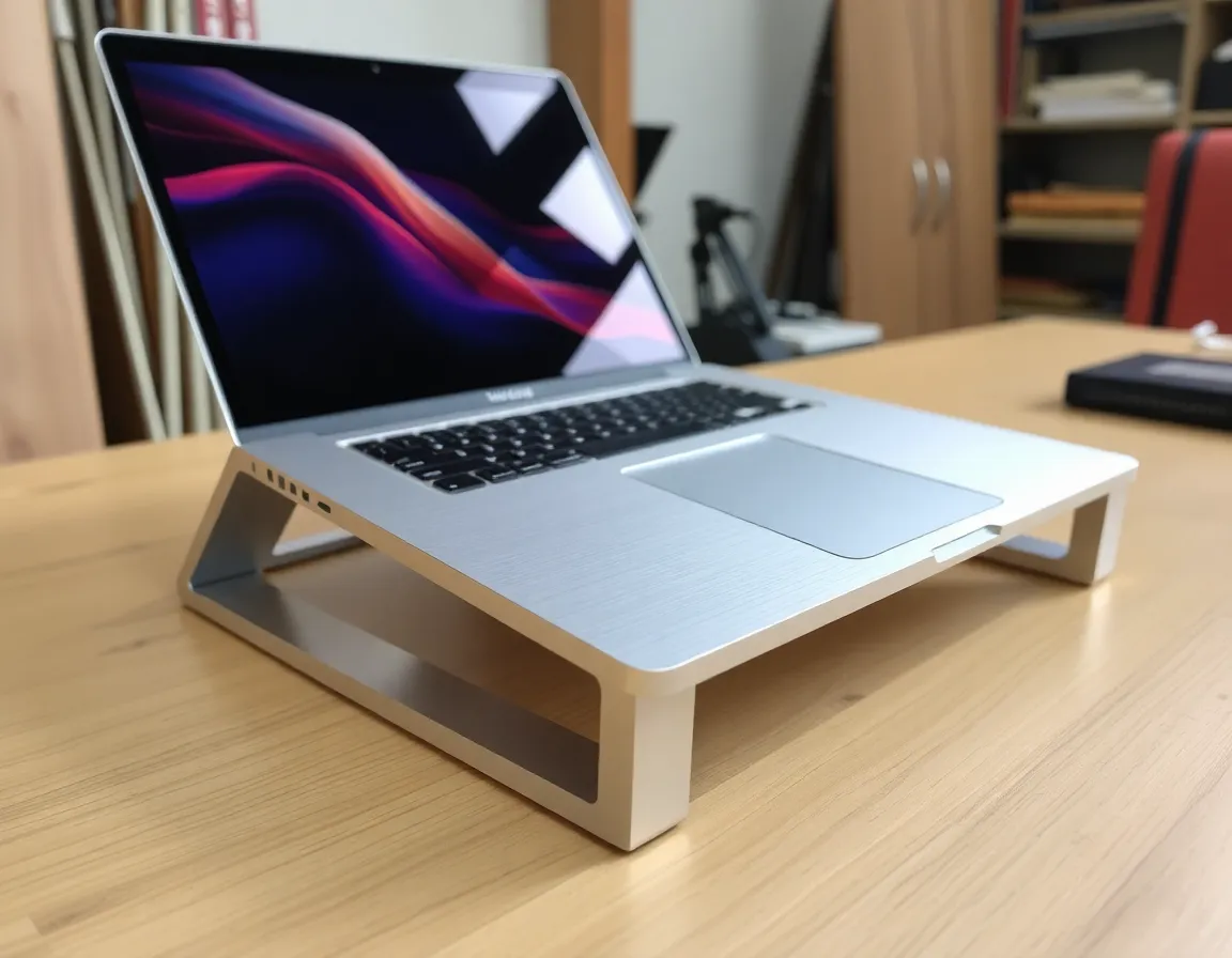 Precision Aluminum Laptop Stand Machining for Your Workspace
