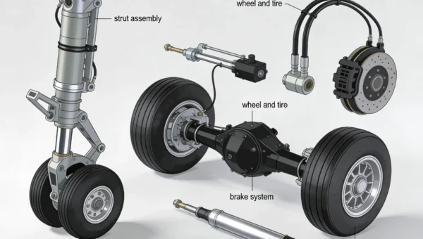The Ultimate Guide to Landing Gear Components: Engineering, Functions, and Strategic Sourcing