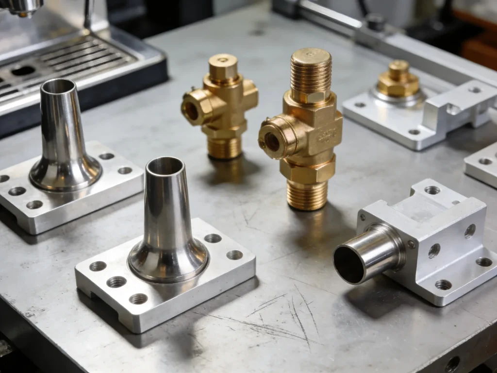 Machined Coffee Machine Parts 1024x768