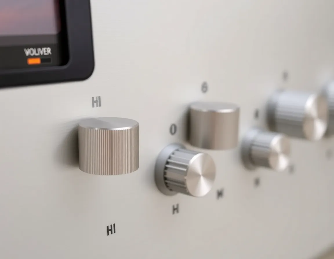 Precision Machined Volume Knobs for Superior Audio Control