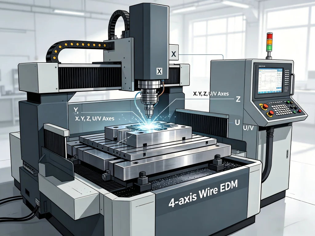 4 Axis Wire Edm