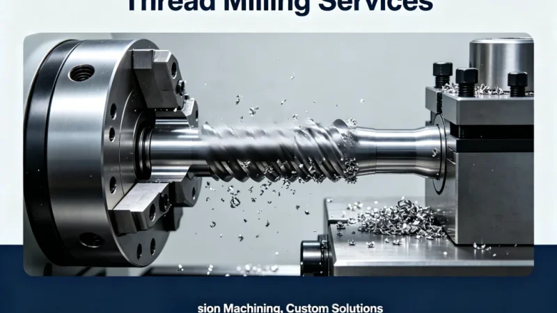Precision and Reliability: Why Professional Thread Milling Services Are the Answer to Your Production Bottlenecks