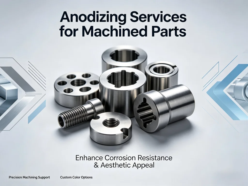 Anodizing Services For Machined Parts