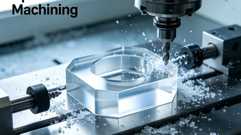 Optical PMMA Machining: How to Achieve 92% Light Transmission in CNC Components