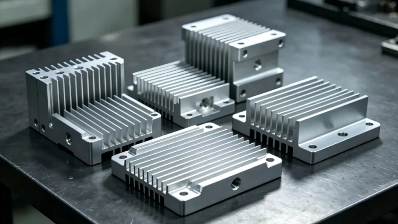 Aluminum Heatsink Machining: Solving Thermal Management Challenges with Precision CNC