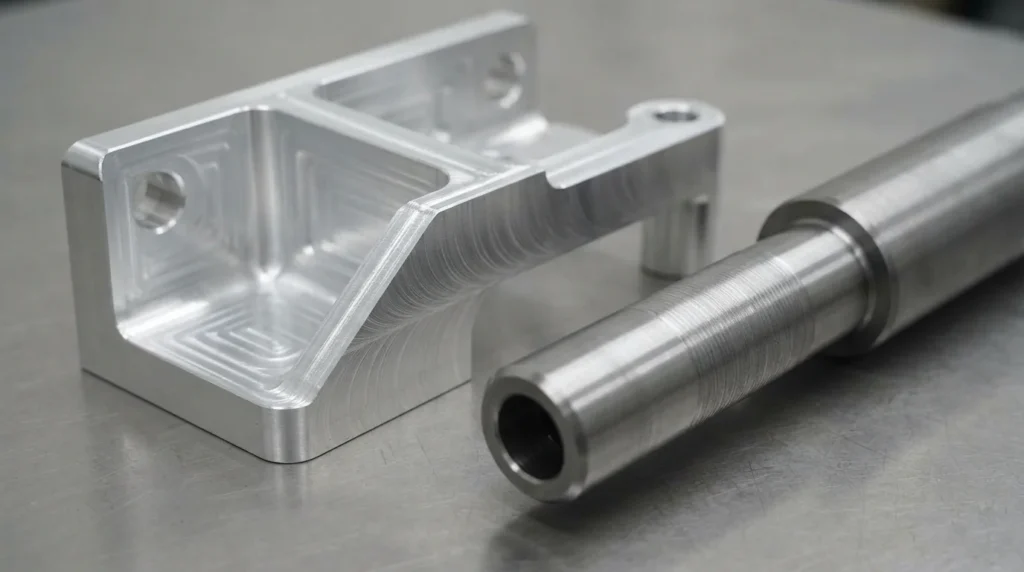 As-machined CNC surfaces