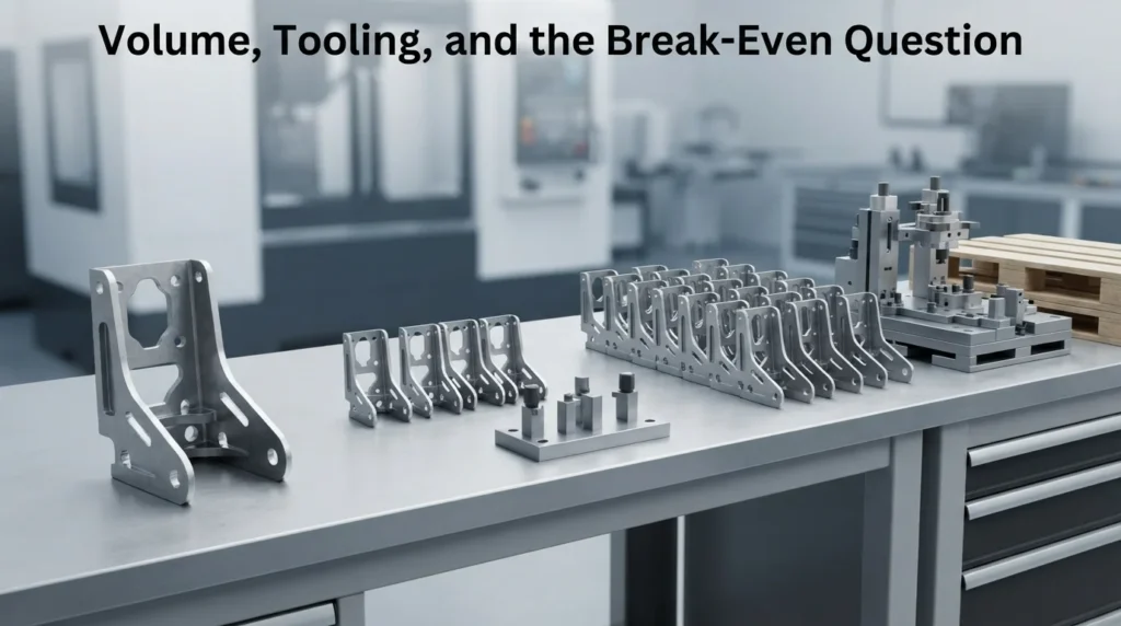 CNC volume tooling