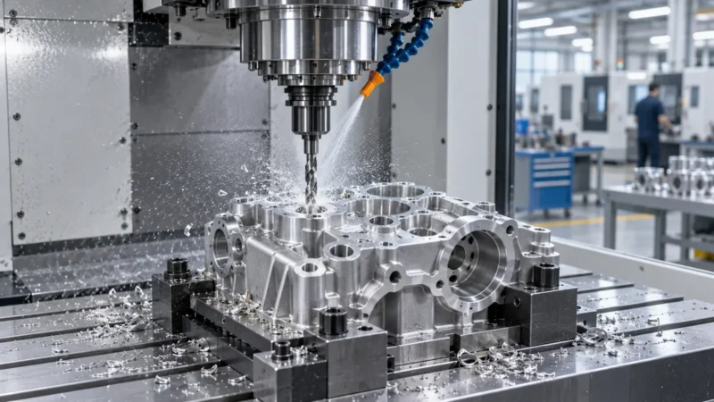 ثقب واحد، عدة قرارات: التصنيع الآلي للثقوب باستخدام CNC