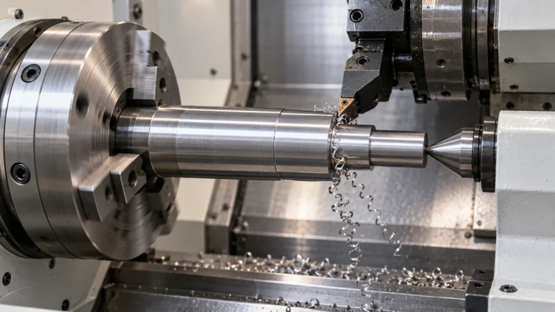 De la barra al eje terminado: el torneado CNC explicado