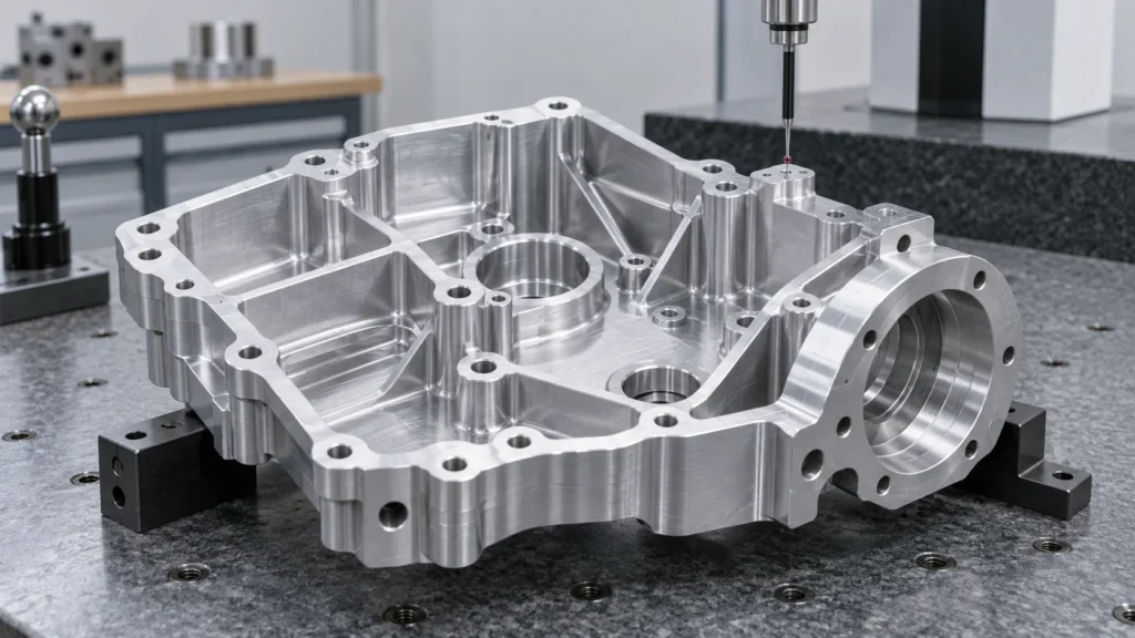 Milled part features