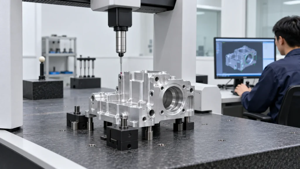 Milled part inspection