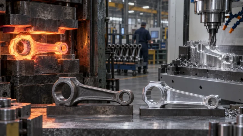 Strength Is Not a Process Name: Forging vs Machining