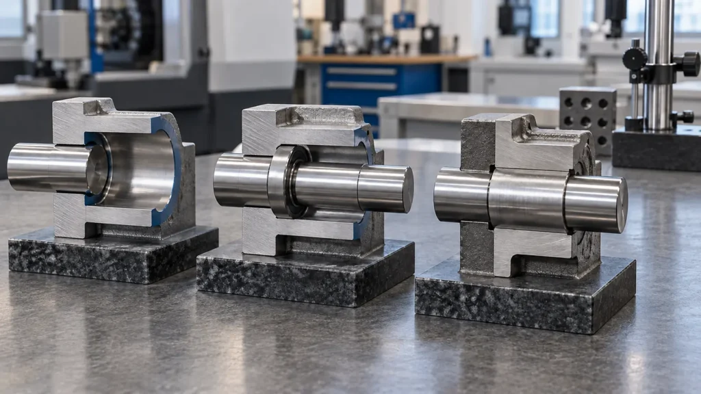 Three mechanical fit types