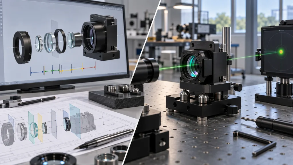 start-alignment-budget-optical-mount