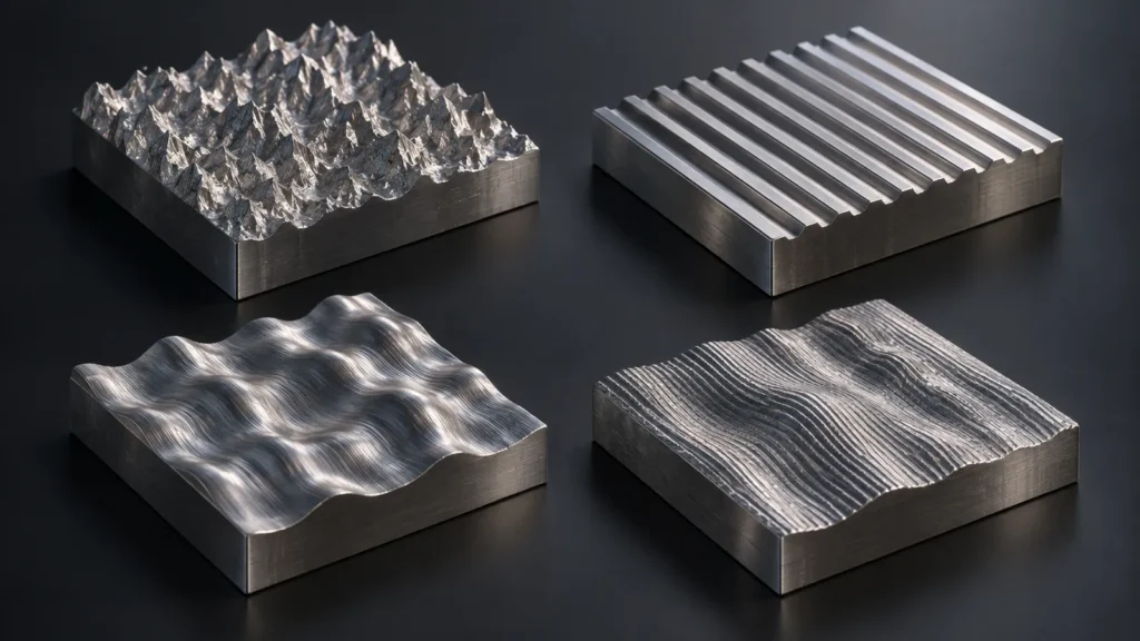 Surface texture profile comparison