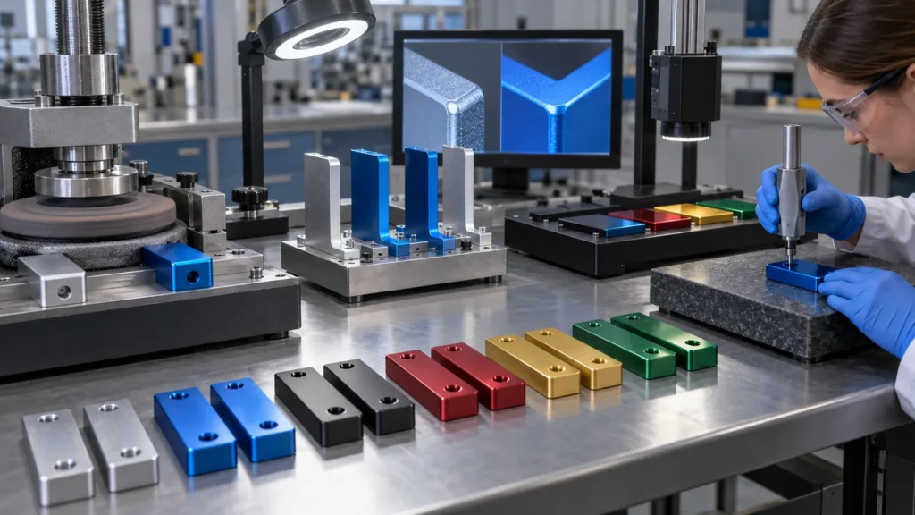 Aluminum coating test lineup