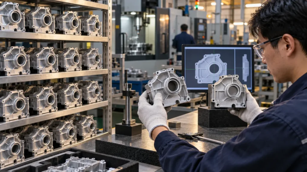 Coated aluminum production batch