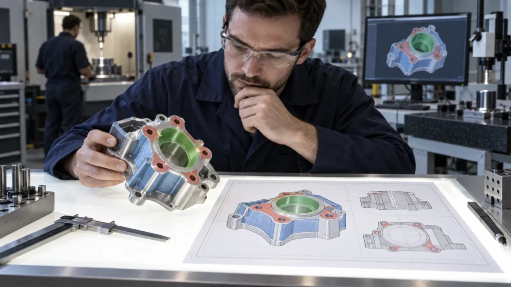 CNC finish zone planning