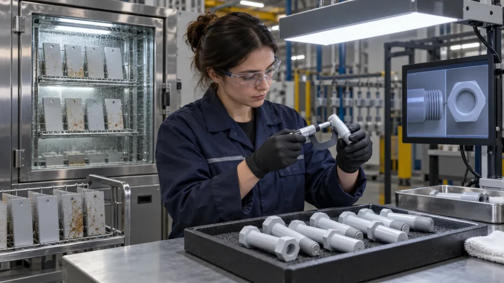 Steel coating quality inspection