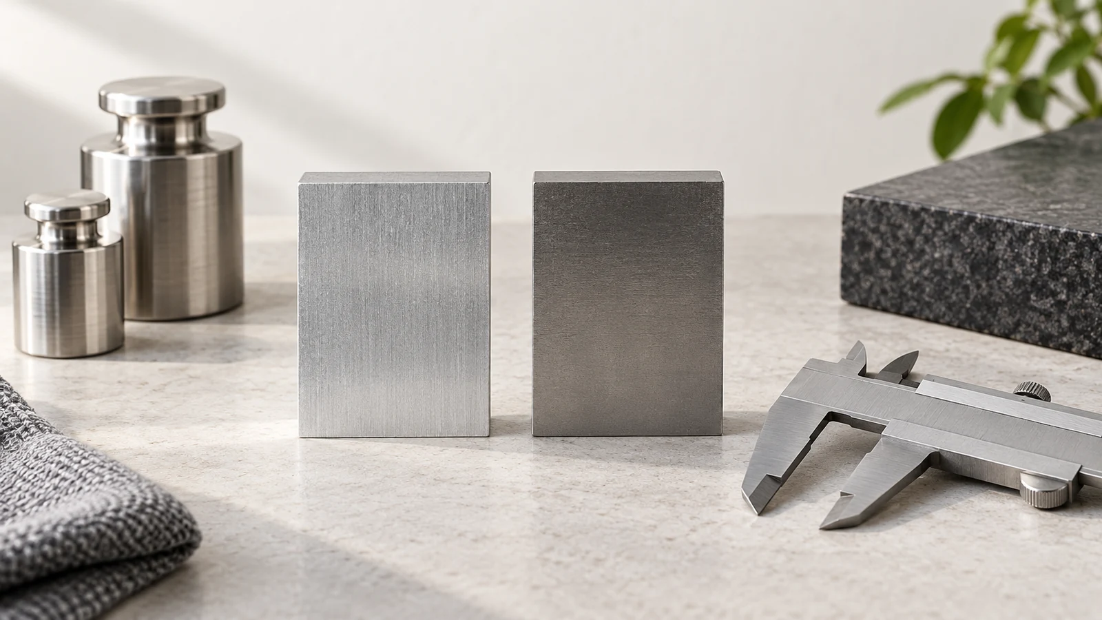 Titanium stainless engineering comparison