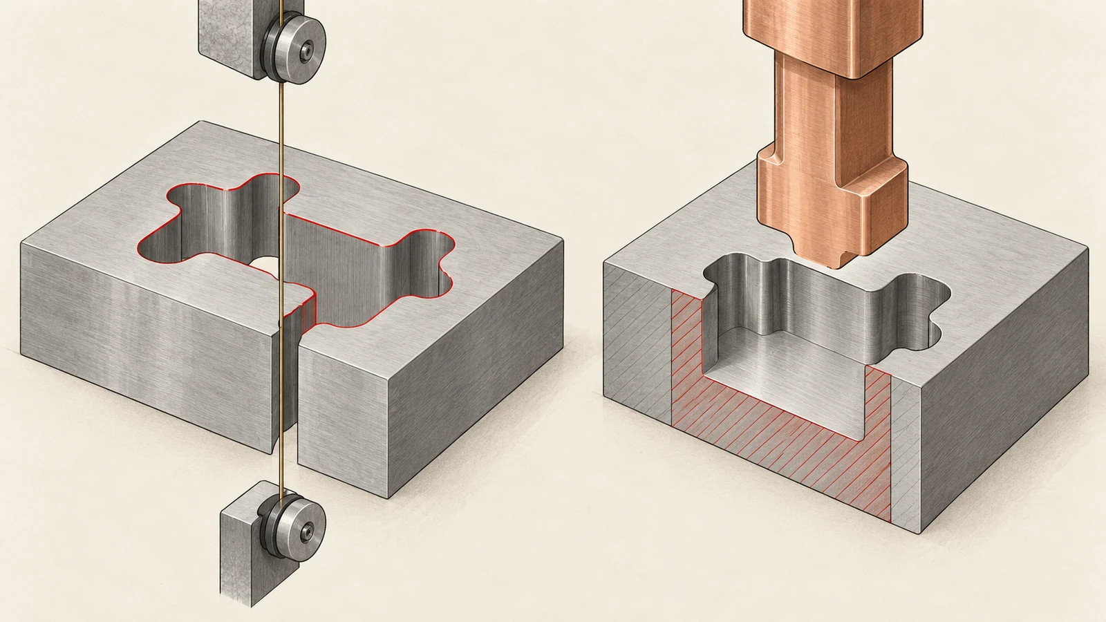 Wire sinker EDM comparison