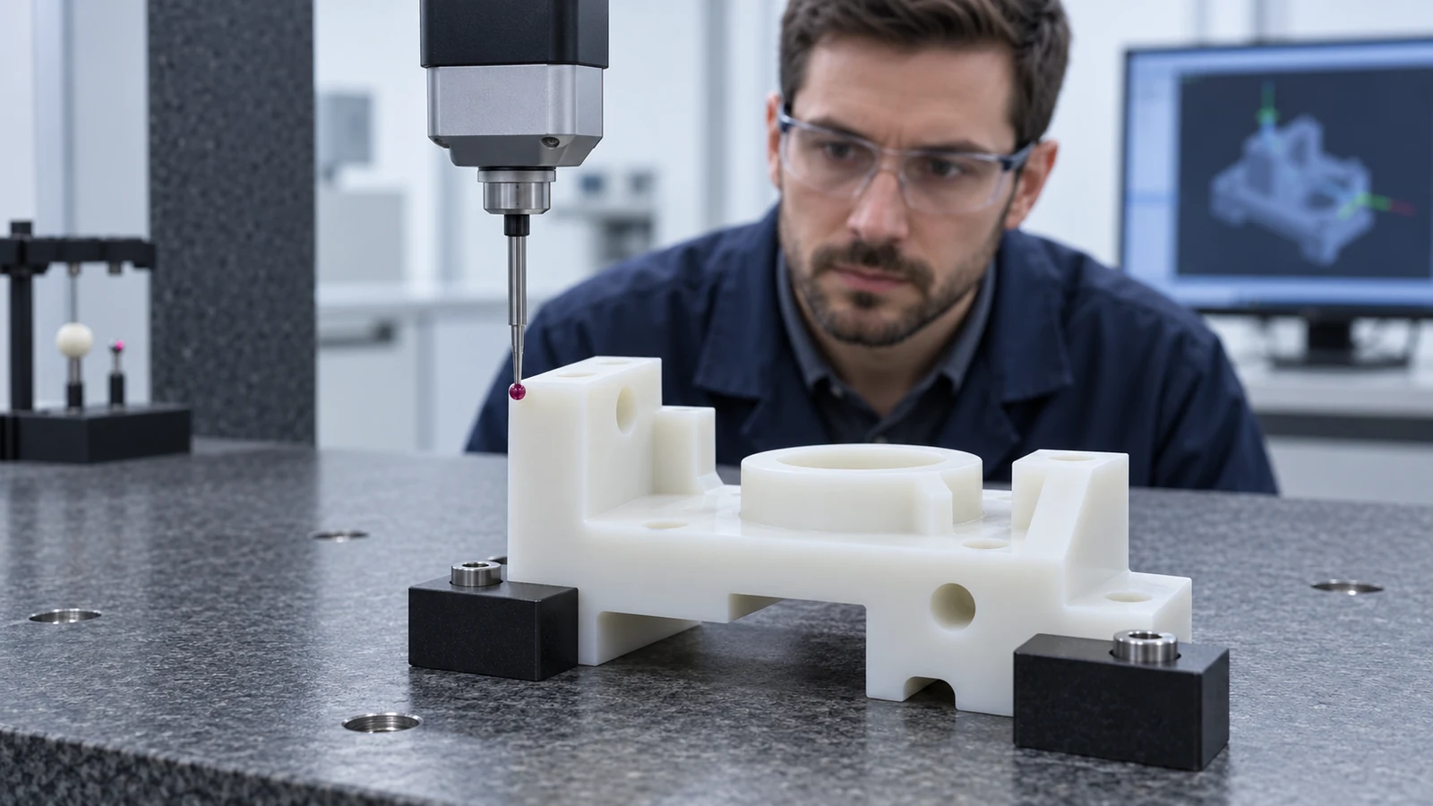 High performance polymer inspection
