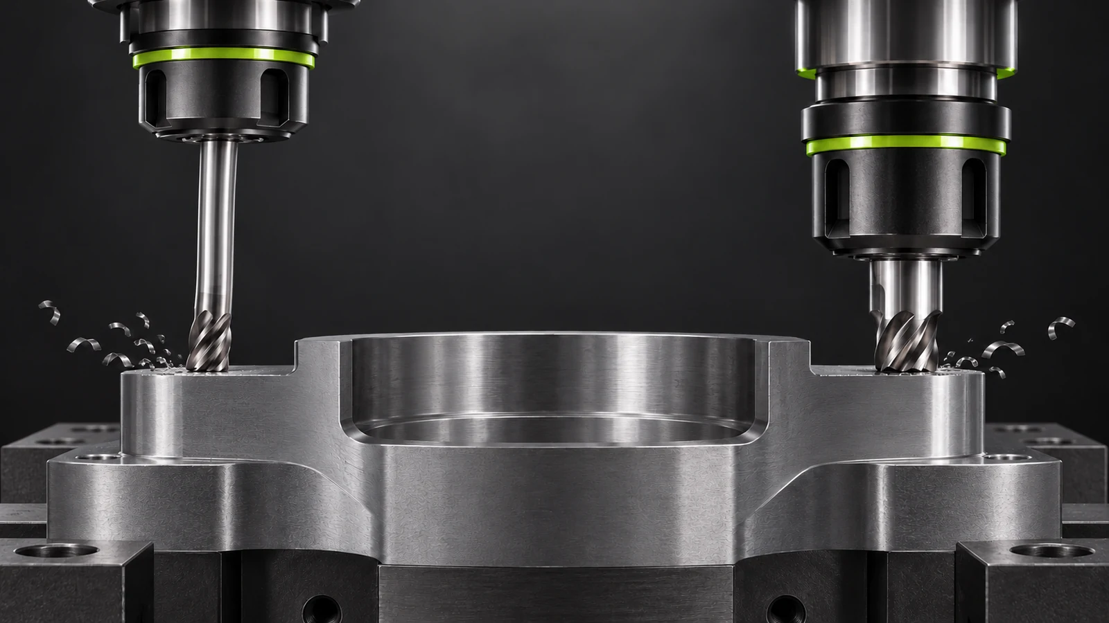 Long versus stubby milling cutter