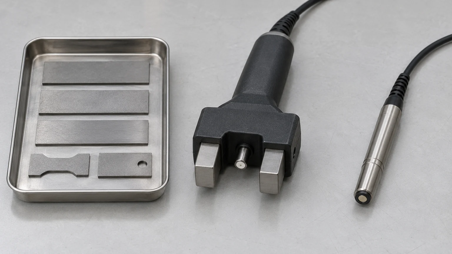 Etch and electromagnetic inspection methods