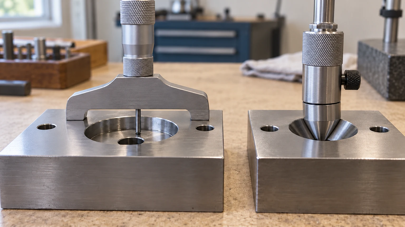 Hole seat inspection gauges