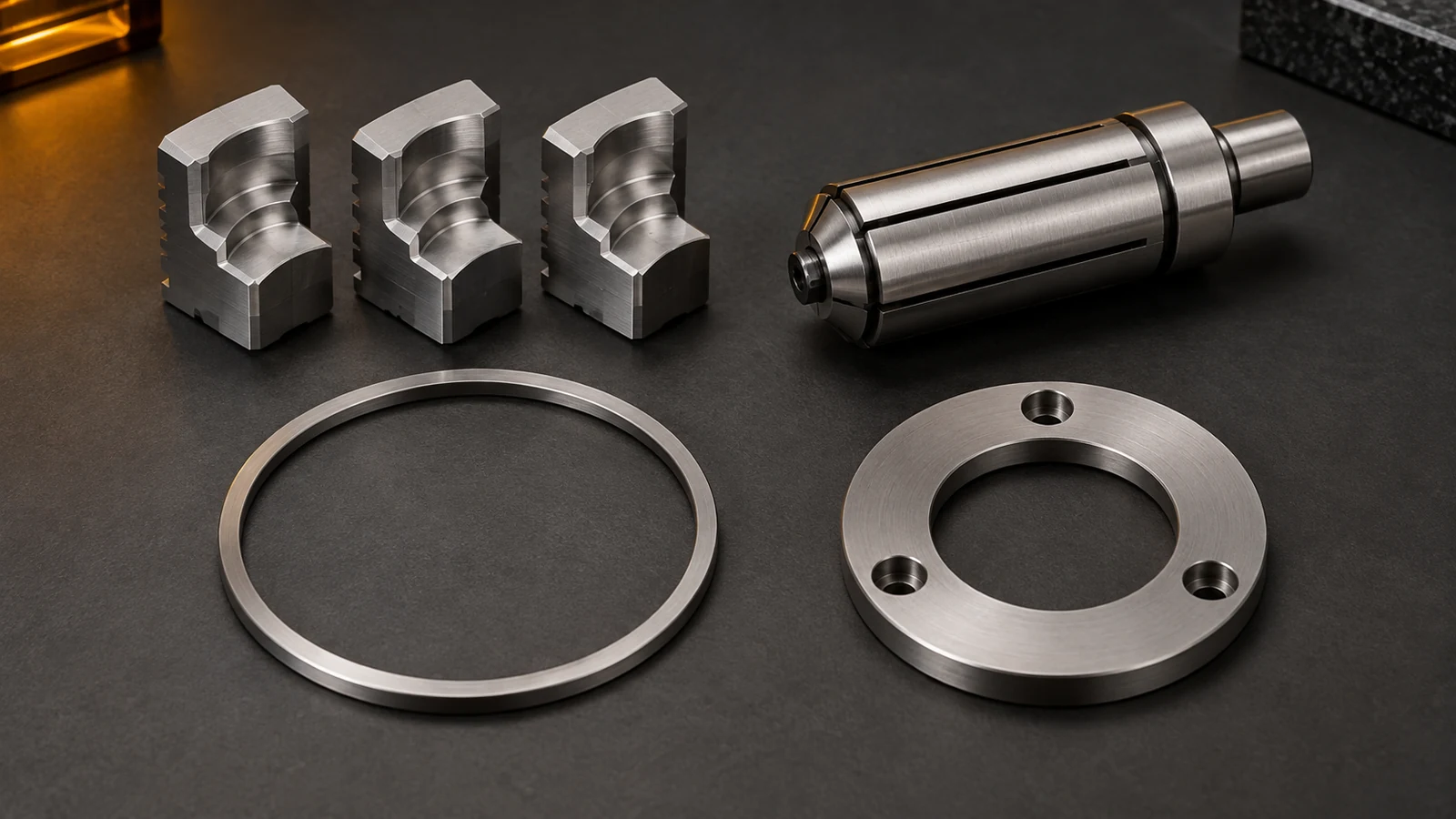 Thin ring workholding options