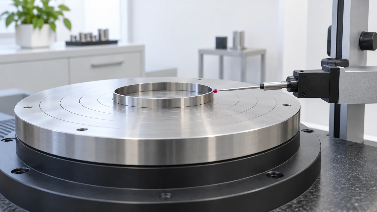 Free ring roundness inspection