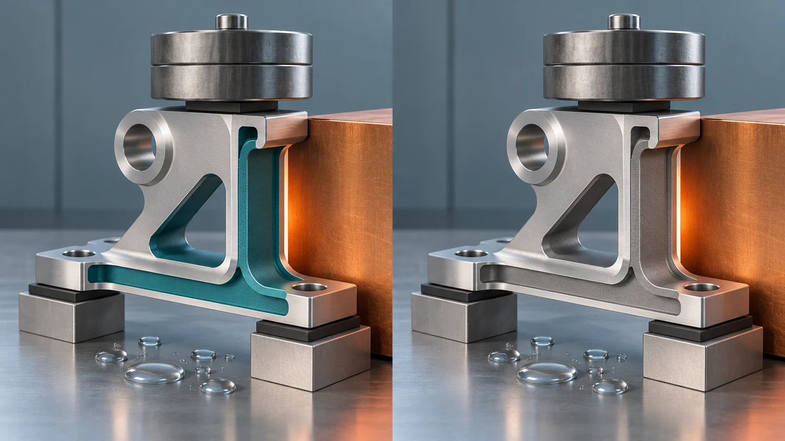 Material properties affect machined part function