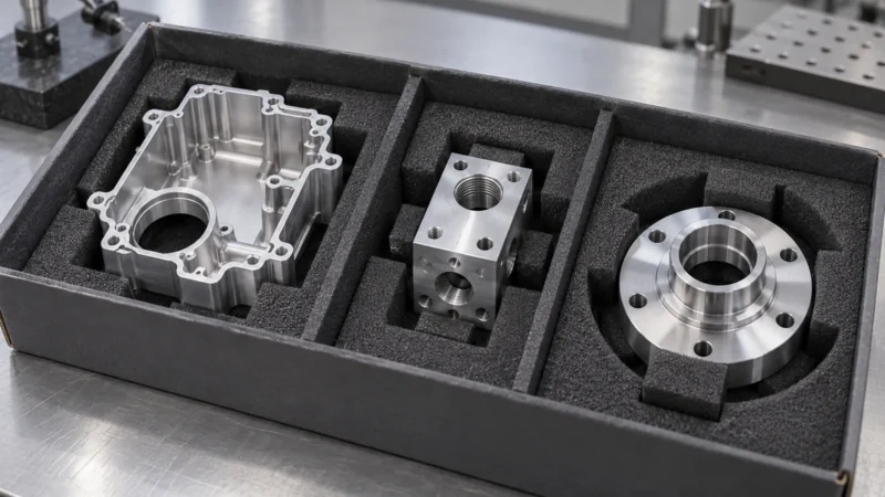 Emballage des pièces CNC : protéger les caractéristiques critiques