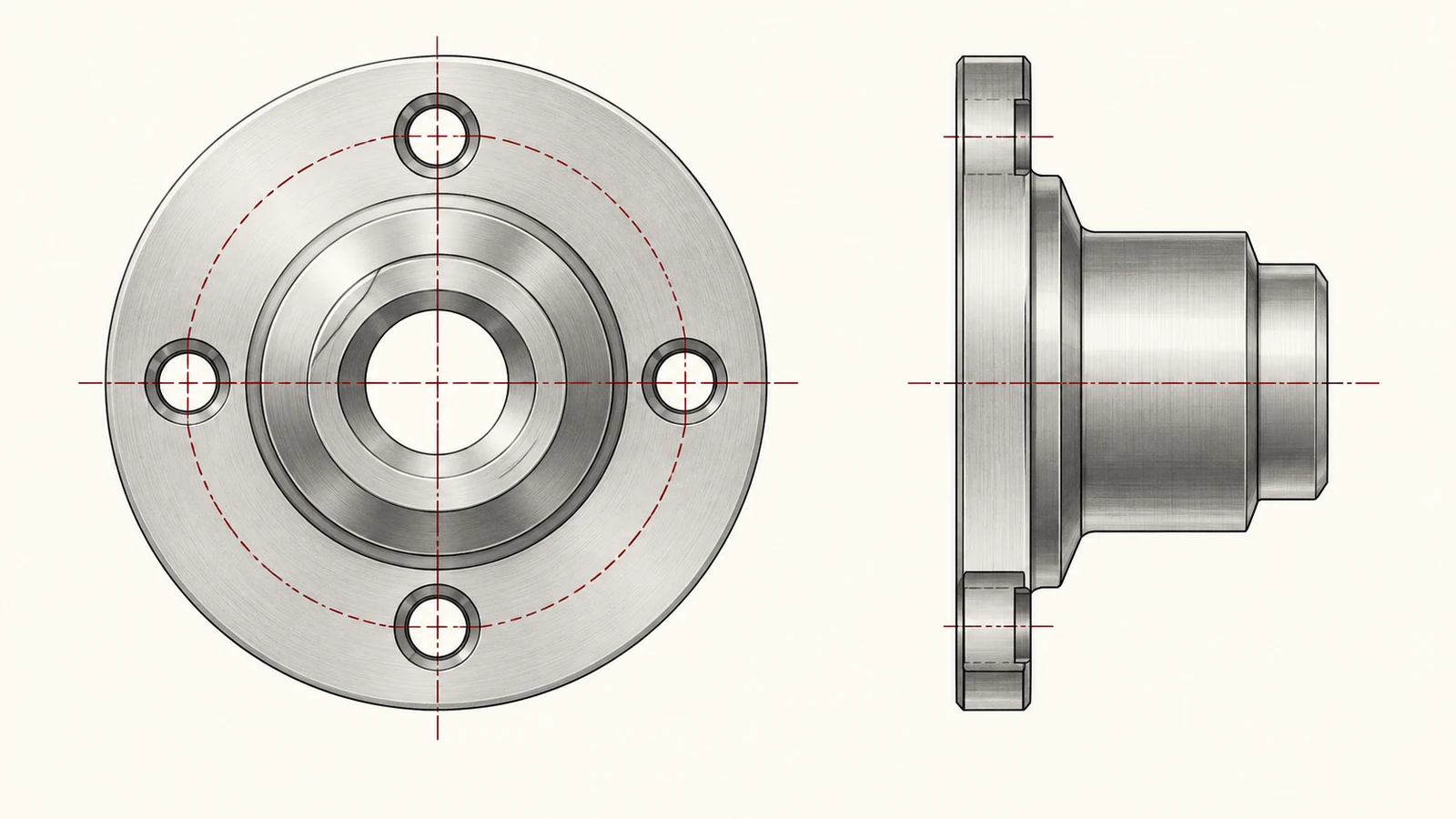Propeller adapter rotational datum