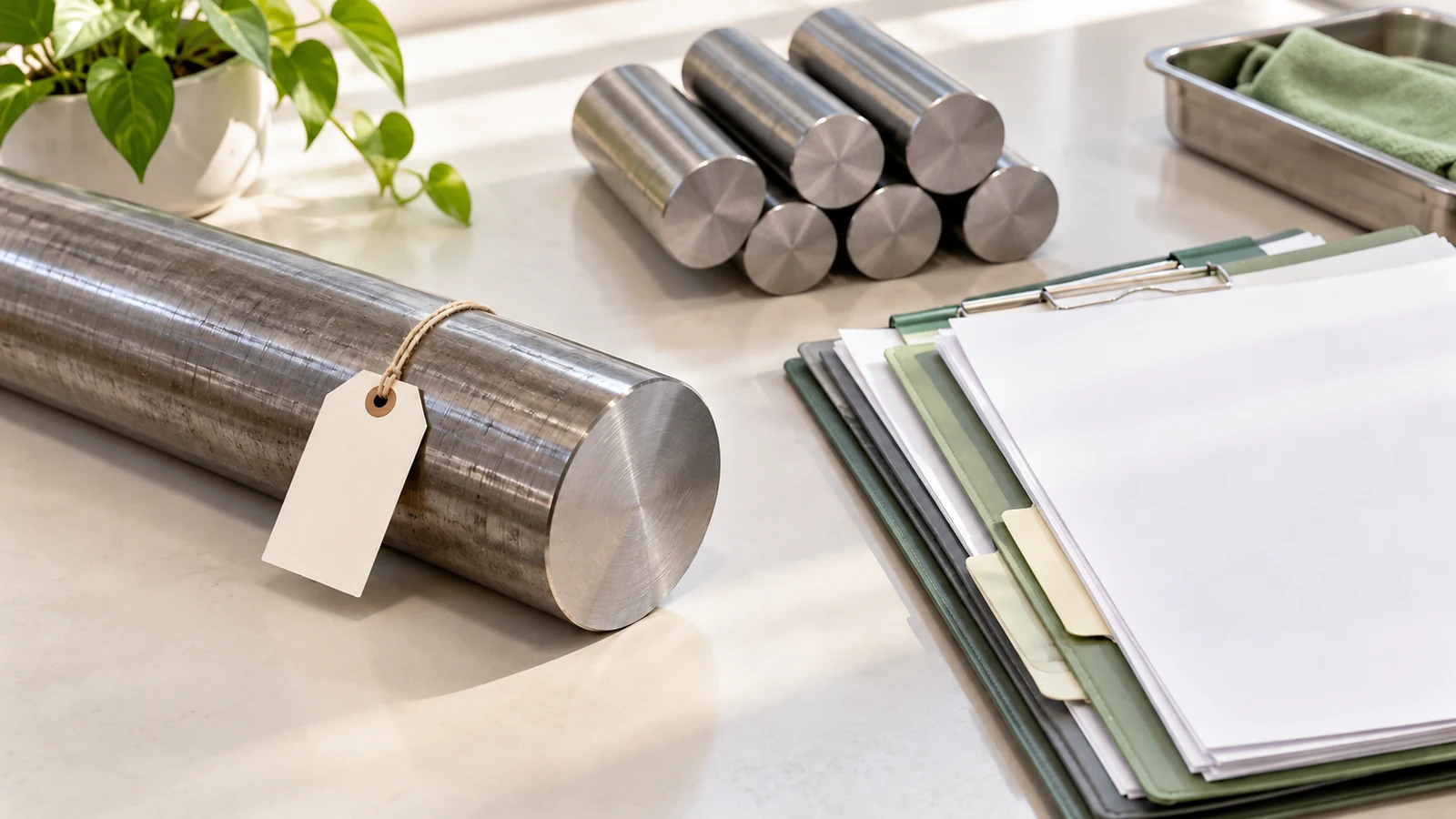 Steel bar material traceability records
