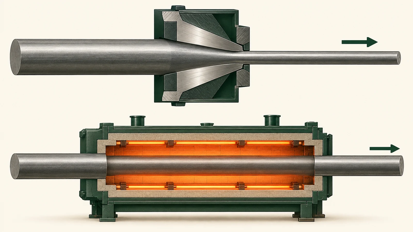 Steel stock condition cross section