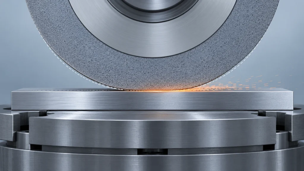 Wheel workpiece deflection during sparkout